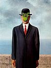 Rene Magritte The Son of Man painting